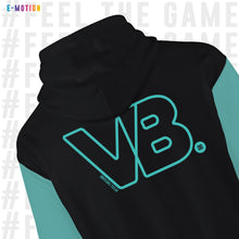 Cargar imagen en el visor de la galería, Sudadera Unisex Voleibol - Baxu - E Motion - Point - Negro/Menta