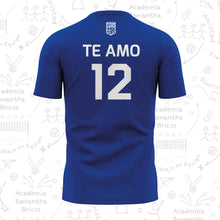 Cargar imagen en el visor de la galería, Playera Voleibol Baxu - FAMILIA ASB PLAY - Azul rey - Personalizada