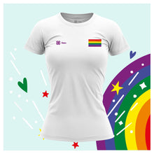 Cargar imagen en el visor de la galería, Blusa Pride Baxu - BANDERA PRIDE - Blanco