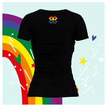 Cargar imagen en el visor de la galería, Blusa Pride Baxu - BANDERA PRIDE - Negro