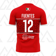 Cargar imagen en el visor de la galería, Jersey Deportivo Unisex - Baxu - Mexico - Selección Mexicana Edición Mauro Isaac Fuentes- Sport Sec - Rojo