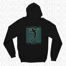 Cargar imagen en el visor de la galería, Sudadera Unisex Voleibol - Baxu - Samantha Bricio SET 3 - Saque - Negro
