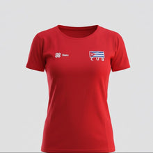 Cargar imagen en el visor de la galería, Blusa Deportiva Selección Cubana - Cuba Sport Sec - Rojo