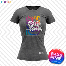 Cargar imagen en el visor de la galería, Blusa Mujer Voleibol - Baxu - E Motion - Volley Flow - Marino Jaspe