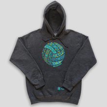 Cargar imagen en el visor de la galería, Sudadera Voleibol - Balón Textura - Gris Obscuro