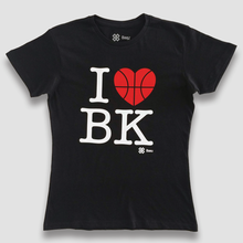 Cargar imagen en el visor de la galería, Blusa Dama Basquetbol - I love Basketball - Negra
