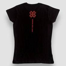 Cargar imagen en el visor de la galería, Blusa Dama Tochito - Show Flag Football - Negro