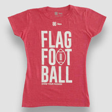 Cargar imagen en el visor de la galería, Blusa Dama Tochito - Show Flag Football - Rojo Jspe