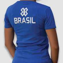 Cargar imagen en el visor de la galería, Blusa Deportiva Selección Brasileña - Brasil Sport Sec - Azul Rey