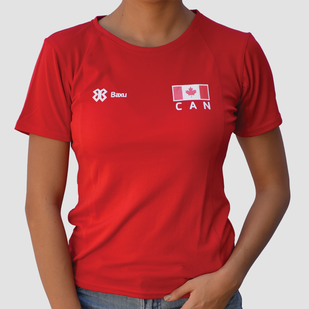 Blusa Deportiva Selección Canadiense - Canadá Sport Sec - Rojo