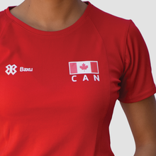 Cargar imagen en el visor de la galería, Blusa Deportiva Selección Canadiense - Canadá Sport Sec - Rojo

