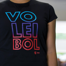 Cargar imagen en el visor de la galería, Blusa Voleibol Dama - Colors - Negro