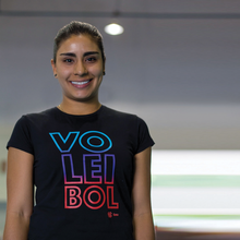 Cargar imagen en el visor de la galería, Blusa Voleibol Dama - Colors - Negro