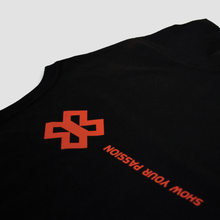 Cargar imagen en el visor de la galería, Blusa Deportiva Dama - Logo Baxu - Negro