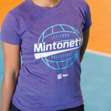 Cargar imagen en el visor de la galería, Blusa Voleibol Dama - Mintonette - Morado Jaspe