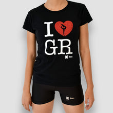Cargar imagen en el visor de la galería, Blusa Dama Gimnasia Rítmica - I Love Rhythmic Gymnastic - Negro