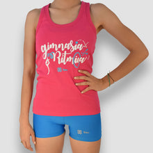 Cargar imagen en el visor de la galería, Blusa Tank Gimnasia Rítmica - Show Rhythmic Gymnastic - Rosa fucsia