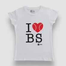 Cargar imagen en el visor de la galería, Blusa Dama Béisbol - I Love Baseball - Blanco