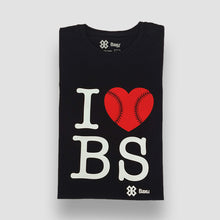 Cargar imagen en el visor de la galería, Blusa Dama Béisbol - I Love Baseball - Negro