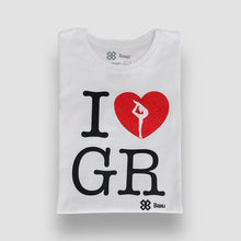 Cargar imagen en el visor de la galería, Blusa Dama Gimnasia Rítmica - I Love Rhythmic Gymnastic - Blanco