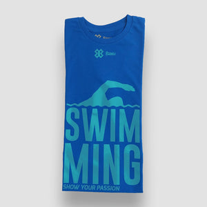 Blusa Dama Natación - Show Swimming - Azul rey