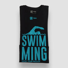 Cargar imagen en el visor de la galería, Blusa Dama Natación - Show Swimming - Negro