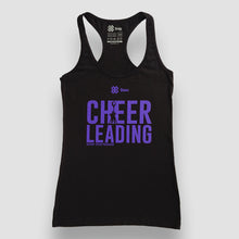 Cargar imagen en el visor de la galería, Blusa Tank Dama Porras - Show Cheerleading - Negro
