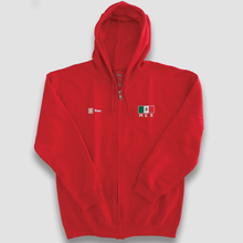 Cargar imagen en el visor de la galería, Sudadera Deportiva con cierre - MÉXICO - Rojo