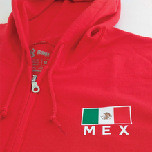 Cargar imagen en el visor de la galería, Sudadera Deportiva con cierre - MÉXICO - Rojo