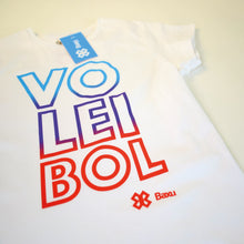 Cargar imagen en el visor de la galería, Blusa Voleibol Dama - Colors - Blanco