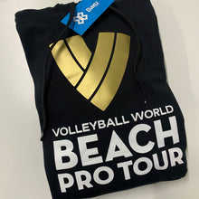 Cargar imagen en el visor de la galería, Sudadera Oficial Tour Mundial de Playa 2022- Tlaxcala - Unisex - Negro con dorado
