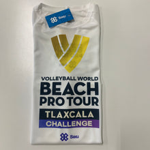 Cargar imagen en el visor de la galería, Playera Oficial Tour Mundial de Playa 2022- Tlaxcala - Unisex - Blanco
