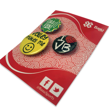 Cargar imagen en el visor de la galería, Kit de pins Voleibol - Makes me happy Volleyball