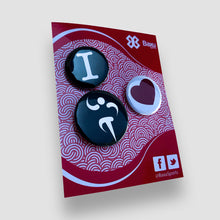 Cargar imagen en el visor de la galería, Kit de Pins Atletismo - I Love Athletics