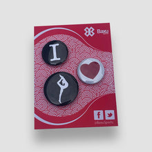 Cargar imagen en el visor de la galería, Kit de Pins Gimnasia Rítmica - I Love Rhythmic Gymnastic