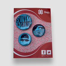Cargar imagen en el visor de la galería, Kit de Pins Natación - Show Swimming
