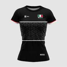 Cargar imagen en el visor de la galería, Jersey Deportivo Mujer México PERSONALIZADO - Edición Selección Mexicana - Sport Sec - Negro