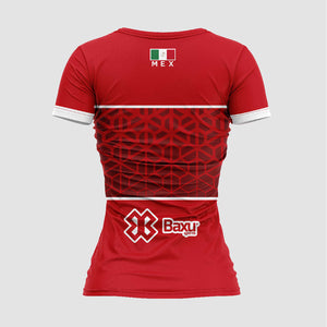 Jersey Deportivo Mujer México- Edición Selección Mexicana - Sport Sec - Rojo