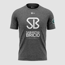 Cargar imagen en el visor de la galería, Playera Deportiva Unisex Voleibol - Baxu - Samantha Bricio SET1 - Gris Oxford