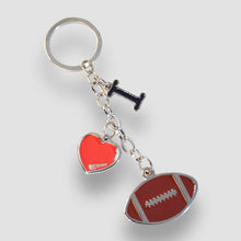 Cargar imagen en el visor de la galería, Llavero Fútbol Americano - I Love American Football