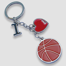 Cargar imagen en el visor de la galería, Llavero Basquetbol - I Love Basketball