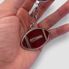 Cargar imagen en el visor de la galería, Llavero Fútbol Americano - Balón American Football - Café