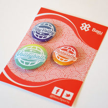 Cargar imagen en el visor de la galería, Kit de pins Voleibol - Mintonette Volleyball