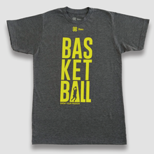 Cargar imagen en el visor de la galería, Playera Unisex Basquetbol - Show Basketball - Gris Jaspe Oscuro