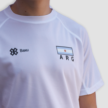 Cargar imagen en el visor de la galería, Playera Deportiva Selección Argentina - Argentina Sport Sec - Blanco