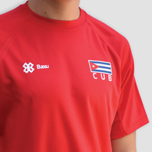 Cargar imagen en el visor de la galería, Playera Deportiva Selección Cubana - Cuba Sport Sec - Rojo