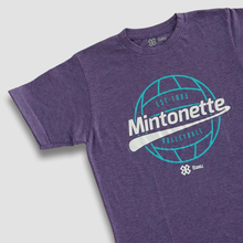Cargar imagen en el visor de la galería, Playera Voleibol Unisex - Mintonette - Morado Jaspe