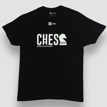 Cargar imagen en el visor de la galería, Playera Unisex Ajedrez - Show Chess - Negro