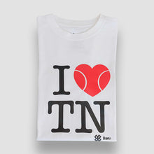 Cargar imagen en el visor de la galería, Playera Unisex Tenis - I Love Tennis - Blanco