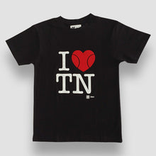 Cargar imagen en el visor de la galería, Playera Unisex Tenis - I Love Tennis - Negro